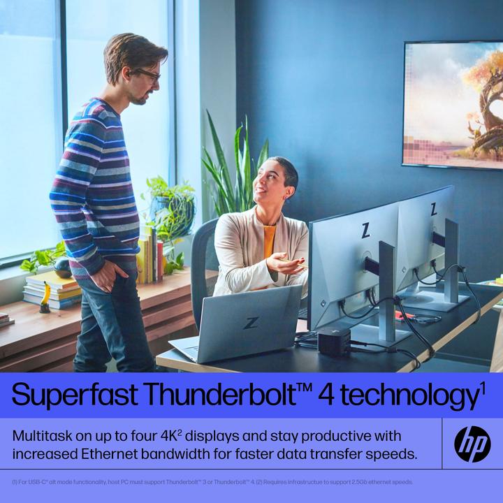 Produktbild HP Thunderbolt G4 Dock (Thunderbolt, 2 Ports)