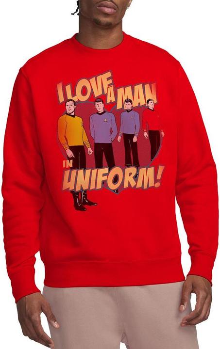 Actual product image Unisex Adult Man in Uniform Sweatshirt (XL)