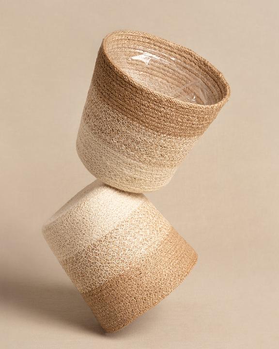 Produktbild feey Pflanzenkorb aus Jute (17 cm)