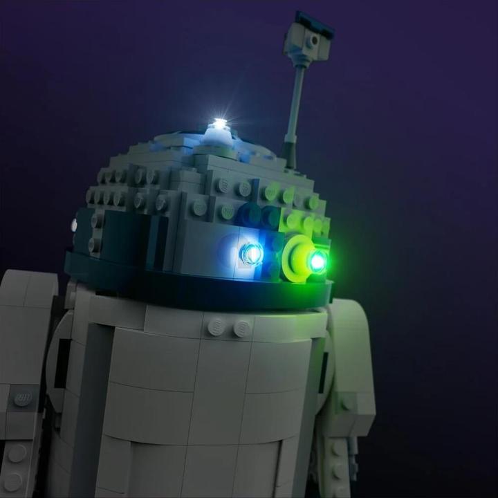 Actual product image Light my bricks LMB 2.0 LED light set for LEGO 75379 Star Wars R2-D2