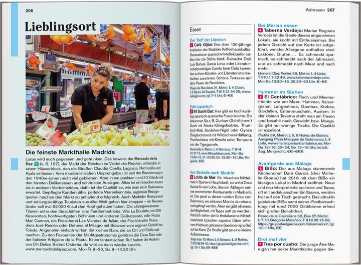 Actual product image Reise-Taschenbuch Reiseführer Madrid & Umgebung (German, Manuel García Blázquez, Maria Anna Hälker, 2024)