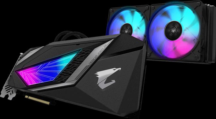 Actual product image Gigabyte Aorus GeForce RTX 2080S Waterforce (8 GB)