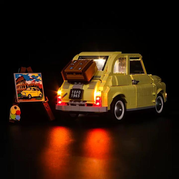 Produktbild BrickBling LED Licht Set für LEGO Fiat 500 (10271)