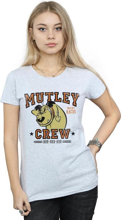 Actual product image Universal Textiles Womens/Ladies Mutley Crew Cotton T-Shirt (L)