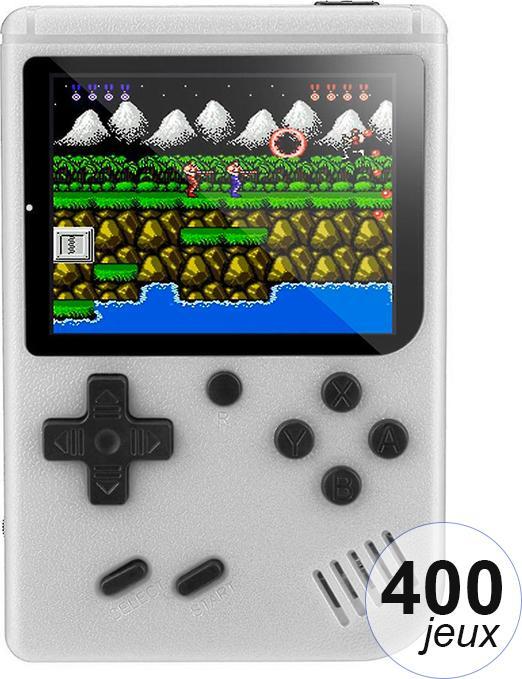 Actual product image VR Shinecon Handheld retro console with 400 games