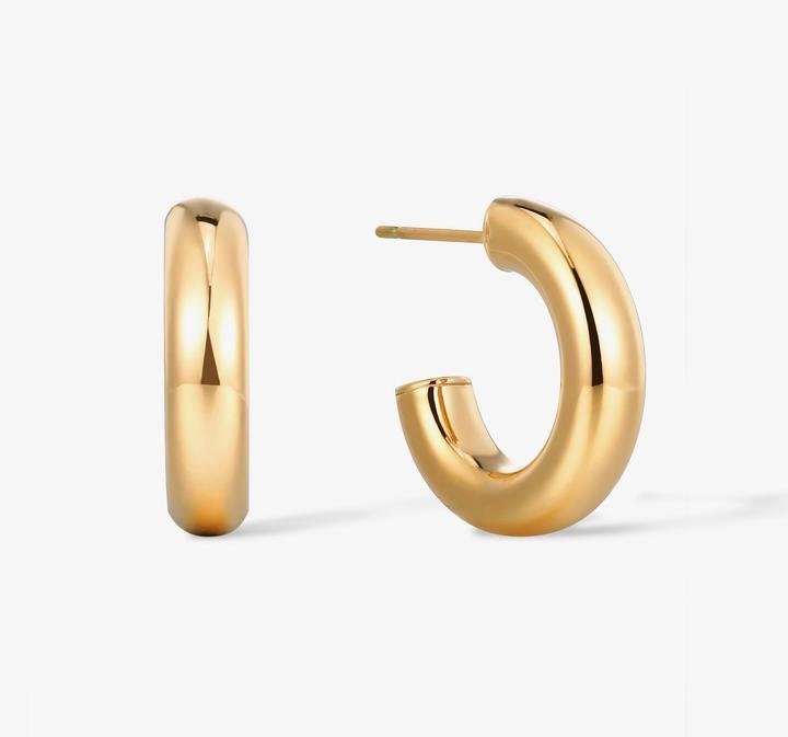 Immagine prodotto Sensora Jewelry Orecchini a cerchio grossi (Acciaio inossidabile)