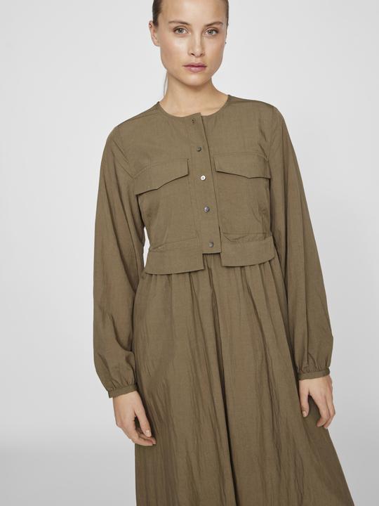 Actual product image Vila Long sleeve midi dress (40)