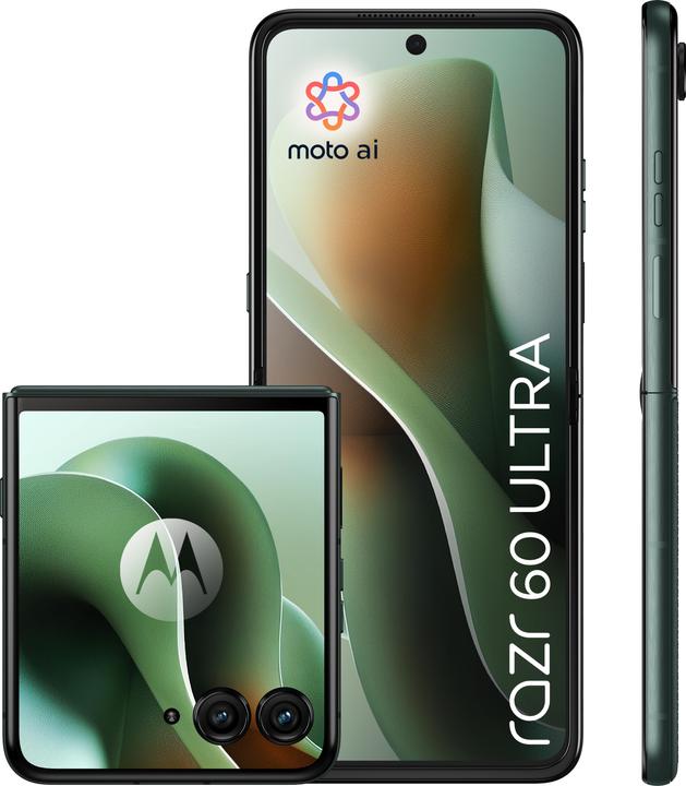 Produktbild Motorola razr 60 ultra (512 GB, Scarab, 6.96", Dual SIM, 5G)
