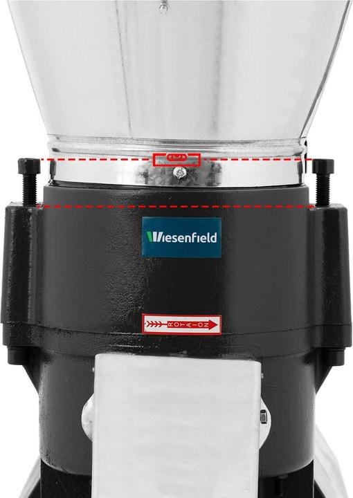 Actual product image Wiesenfield Pellet Press - max. 300 kg/h - Ø 200 mm