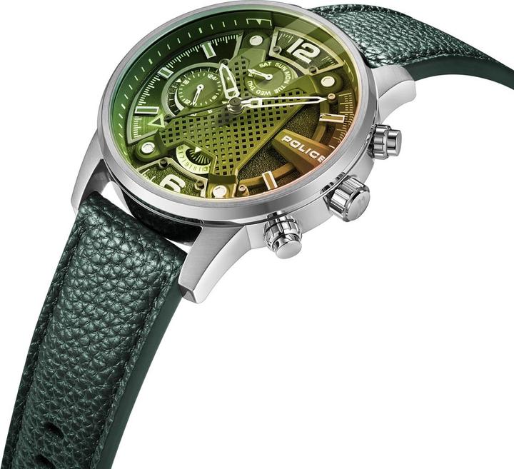Actual product image Police Lanshu (Analogue wristwatch, 48 mm)