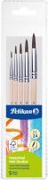Immagine prodotto Pelikan Pennelli da colorare per la scuola, set iniziale con 5 pennelli per capelli