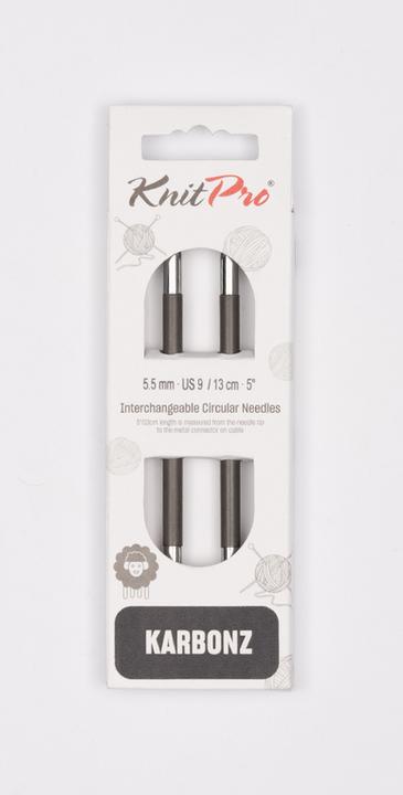 Image du produit Knitpro Aiguilles circulaires interchangeables KARBONZ