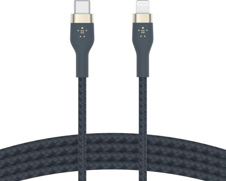 Produktbild Belkin USB-C - Lightning USB Cable 2m Blue (CAA011BT2MBL) (2 m)