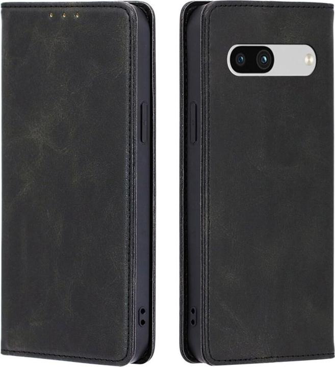 Cover-Discount Google Pixel 7a - Stand Flip Case Hülle schwarz (Google Pixel 7a)