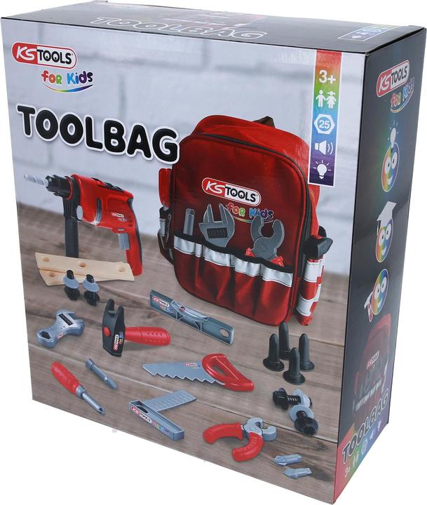 Produktbild KS Tools Werkzeug-Satz mit Rucksack für Kinder