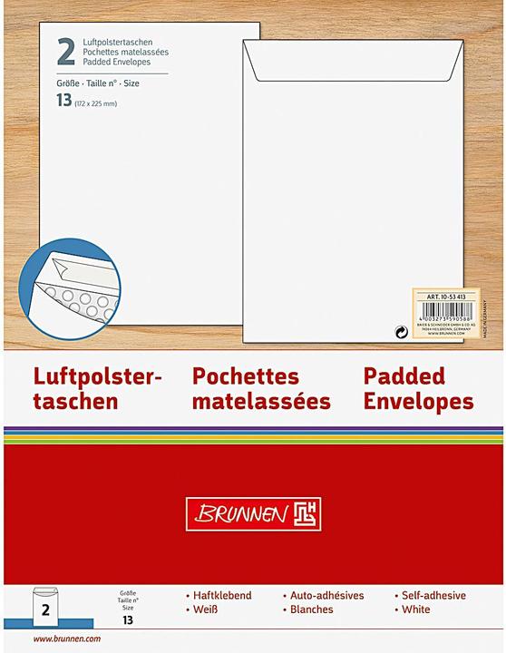 Actual product image Bubble envelope (170 x 225 mm, 2 x)