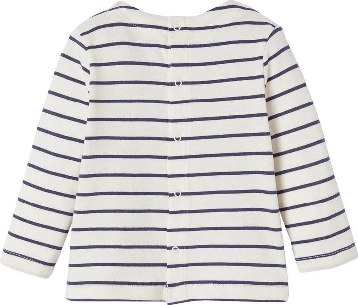 Immagine prodotto Vertbaudet Bio-Kollektion: Baby Ringelshirt mit langen Ärmeln (68)