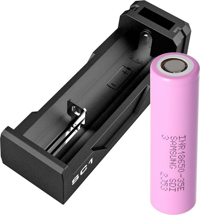 Image du produit Samsung Batterie et chargeur compatibles avec le kit de vision nocturne Pard NV007A (Batterie, Chargeur)