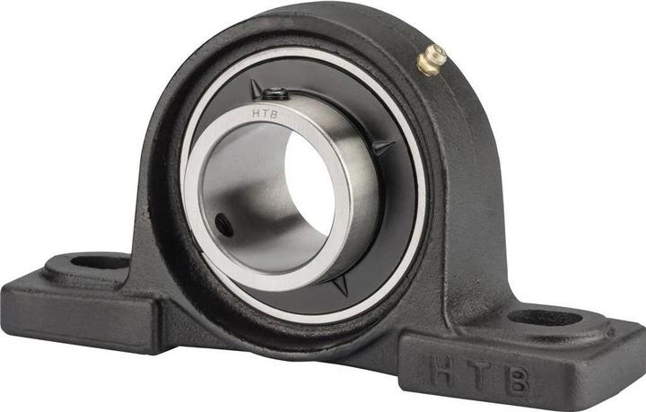 Produktbild UBC Bearing Stehlager UCP, Graugussgehäuse UCP 204 Bohrungs-Durchmesser 20 mm Lochabstand 96 mm