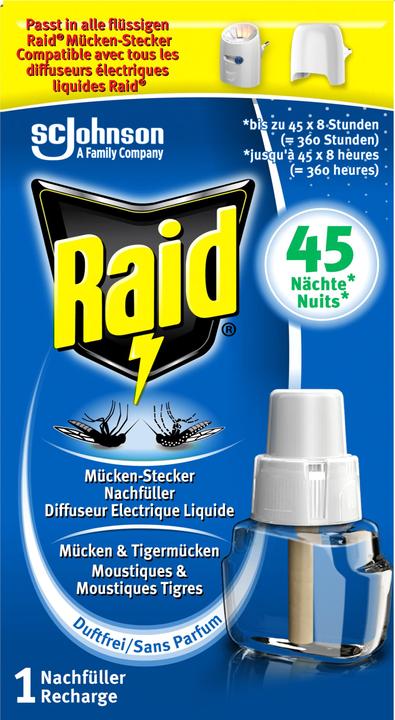 Immagine prodotto Raid Liquido di ricarica 45 notti (27 ml)
