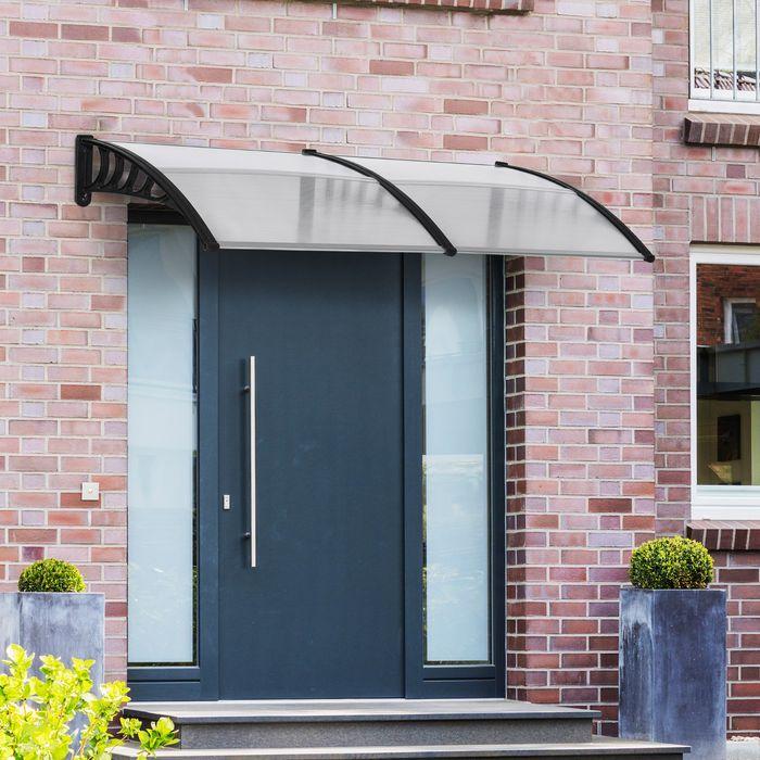 Image du produit Swisshandel24 Pultvordach Vordach ideal für Haustür 200x96x27 cm Überdachung