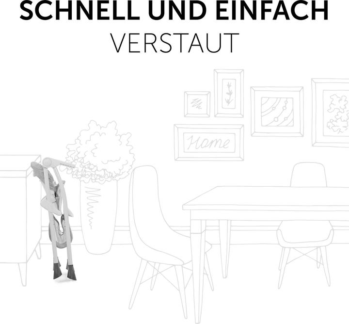 Produktbild Hauck Sit N Fold Mickey Mouse Grey (Hochstuhl)