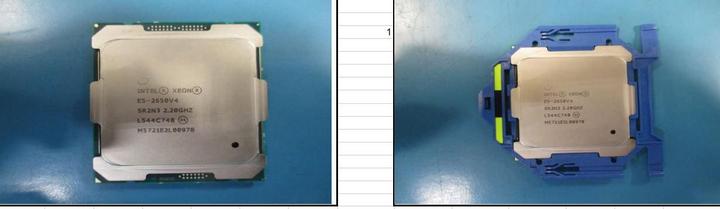 Actual product image HPE CPU BDW E5-2650 V4 12C