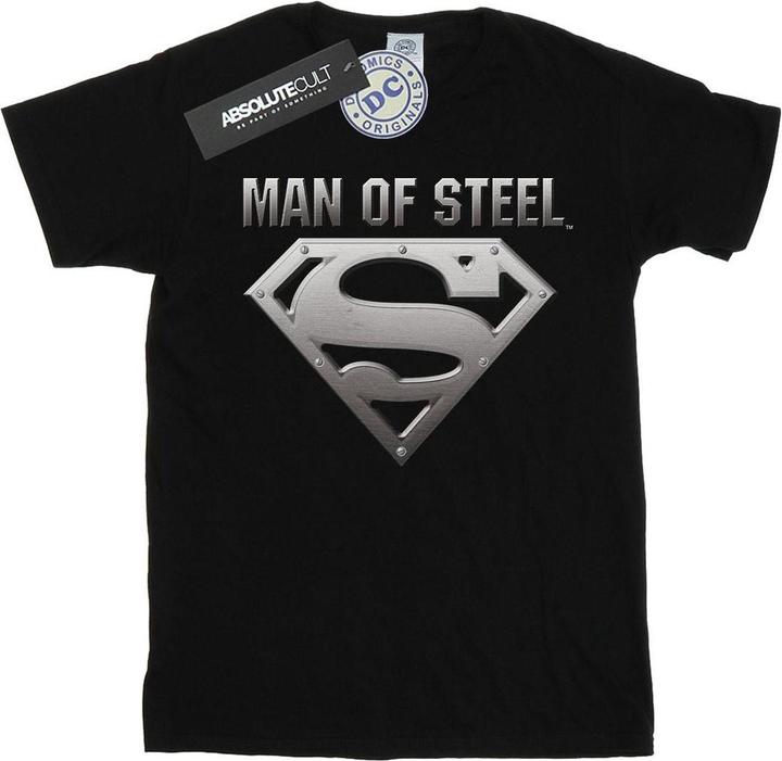 Immagine prodotto Superman Man Of Steel Shield Maglietta Ragazzi (140, 146)