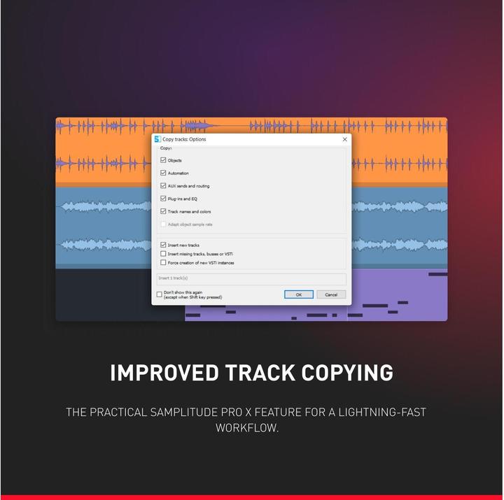 Actual product image Magix SAMPLITUDE Music Studio X8 Download Code (1 User, 1 Devices/Users, unlimited)