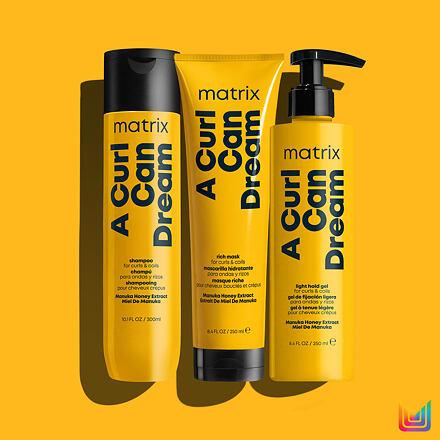 Immagine prodotto Matrix Gel a tenuta leggera per capelli ricci e mossi A Curl Can Dream (Gel a tenuta leggera) 200 ml (Gel per capelli, 200 ml)