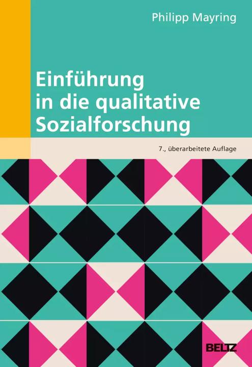 Produktbild Einführung in die qualitative Sozialforschung (Deutsch, Philipp Mayring, 2023)