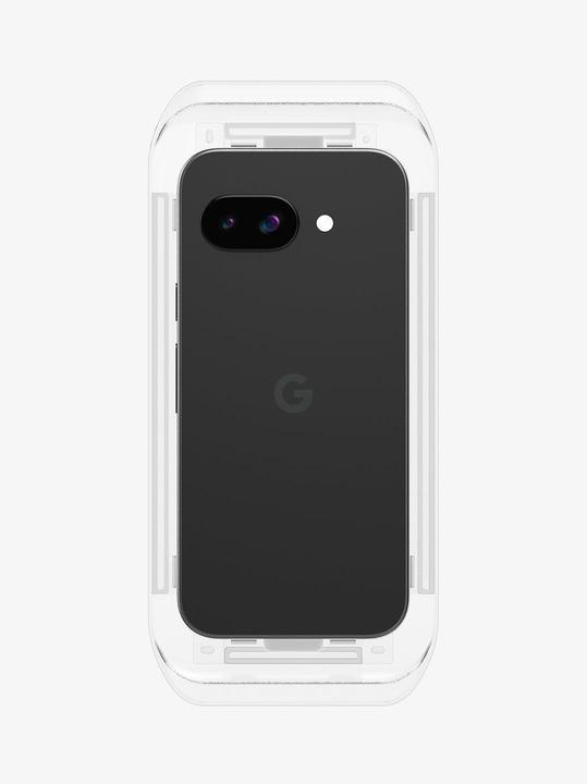 Image du produit Spigen EZ Fit Gehärtetes Glas Clear Displayschutzfolie mit Einbaurahmen Google Pixel 9a (2 pièce(s), Google Pixel 9a)