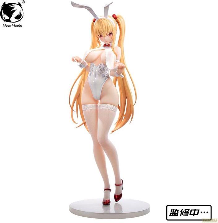 Actual product image BearPanda Original Character PVC Statue 1/4 Sayuri Bunny Girl Ver. illustration by K pring 46 cm