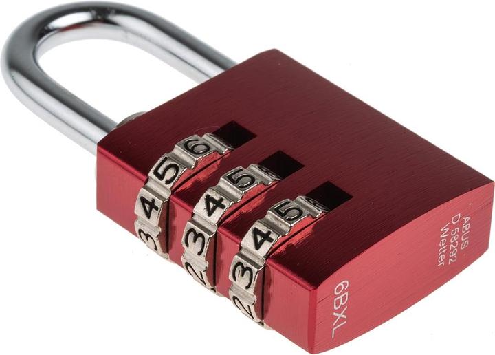 Actual product image Abus combination lock