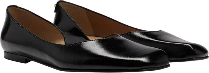 Actual product image BOSS Womens/Ladies Rose Leather Ballerina Flats (38)