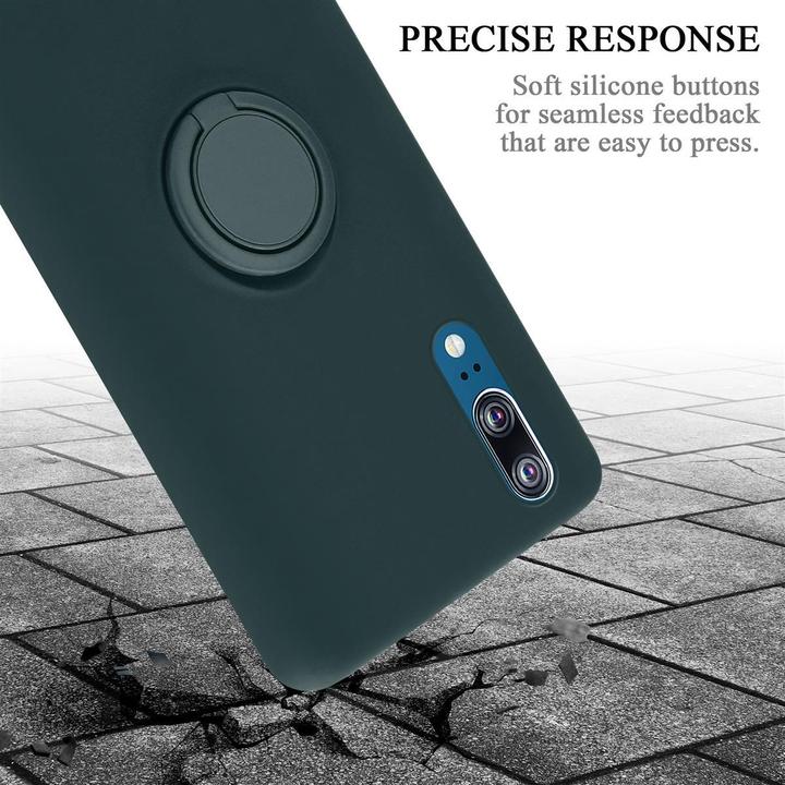 Actual product image Cadorabo TPU Liquid Ring Silicone Case Cover (Cubot P20)