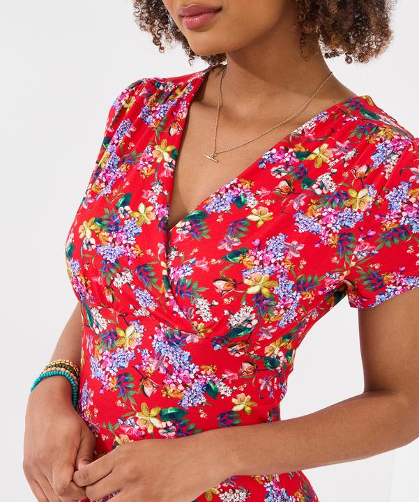 Produktbild Joe Browns Vintage Floral Print Jersey Knee-Length Dress (18)