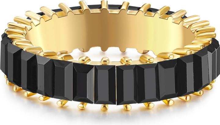 Produktbild Yokoamii Damen Metall Glaskristall gelbgold - 30150 (58)