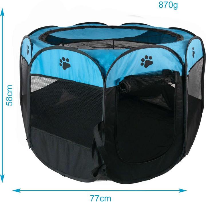 Immagine prodotto Intirilife Tenda da gioco per animali domestici (Tenda per cani)