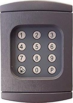 Actual product image Berner Illuminated radio code button