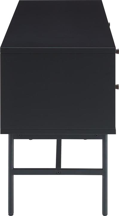Image du produit SalesFever Buffet bas en placage bois véritablex60 noir (150 x 40 x 60 cm)