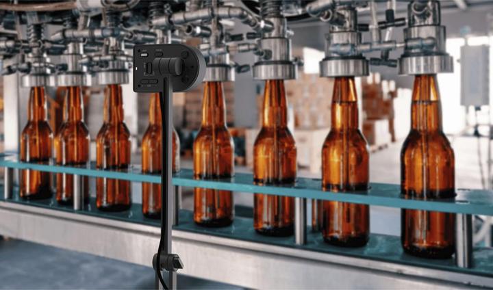 Productafbeelding Ipevo DOK DO-CAM UHD 4K 8MP met klem en bevestiging zwart (4K)