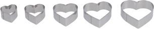 Actual product image Patisse Cookie cutter - Heart (5pcs.)
