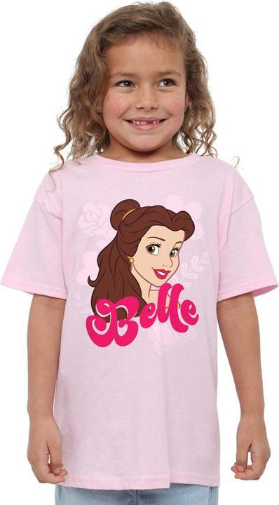 Actual product image Disney Princess Childrens/Kids Belle Headshot T-Shirt (152, 158)