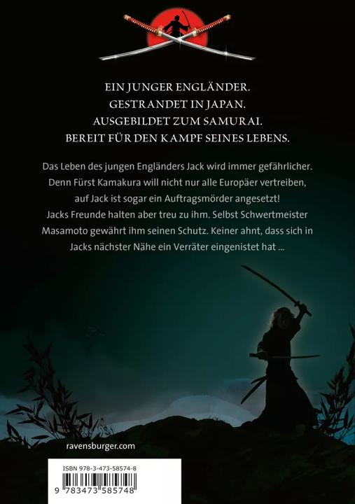 Produktbild Ravensburger Samurai, Band 3: Der Weg des Drachen (Deutsch, Chris Bradford, 2020)