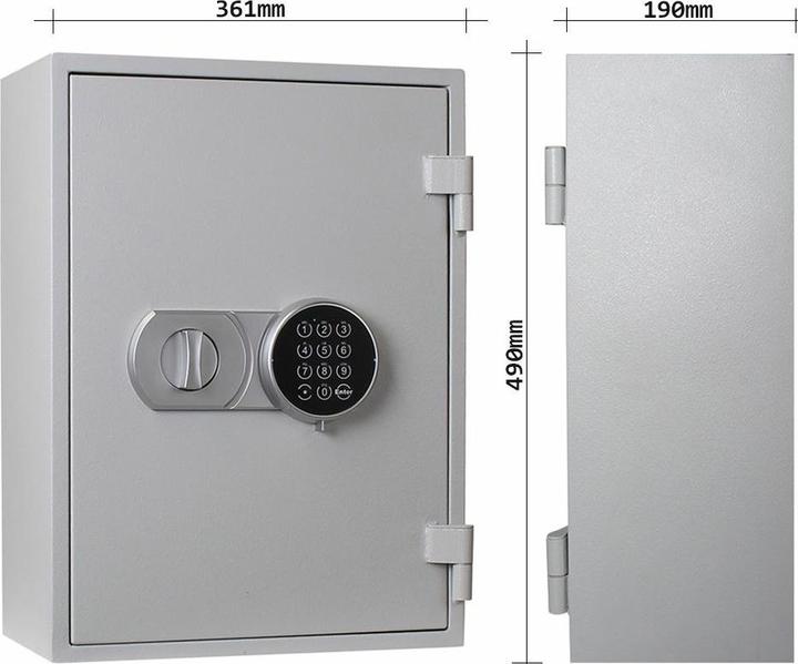 Immagine prodotto Rottner Cassaforte a chiave FireKey 20 elettronica (8 l)