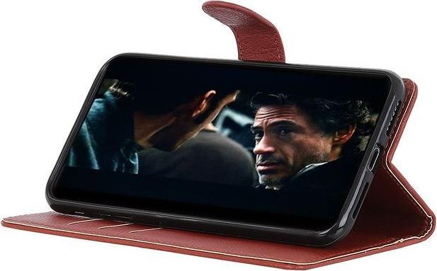 Produktbild MU Classic Litchi Leder Bookcover Series (Samsung Galaxy S20 Ultra)
