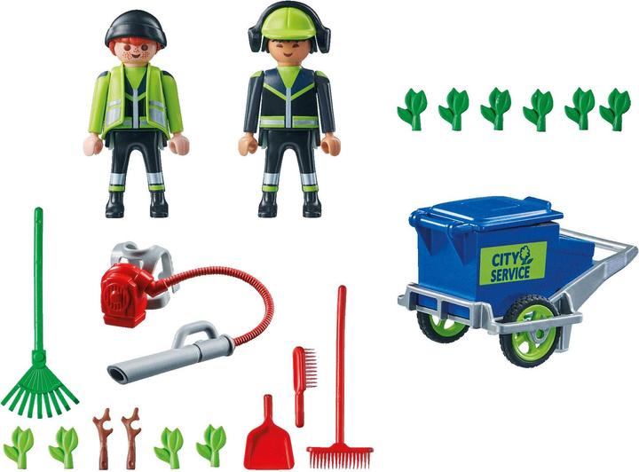 Image du produit Playmobil Stadtreinigung mit E-Fahrzeug (71434, Playmobil City Action)