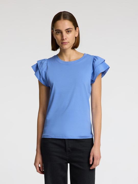Actual product image Selected Femme Kurzarm Oberteil mit Rüschen (XL)