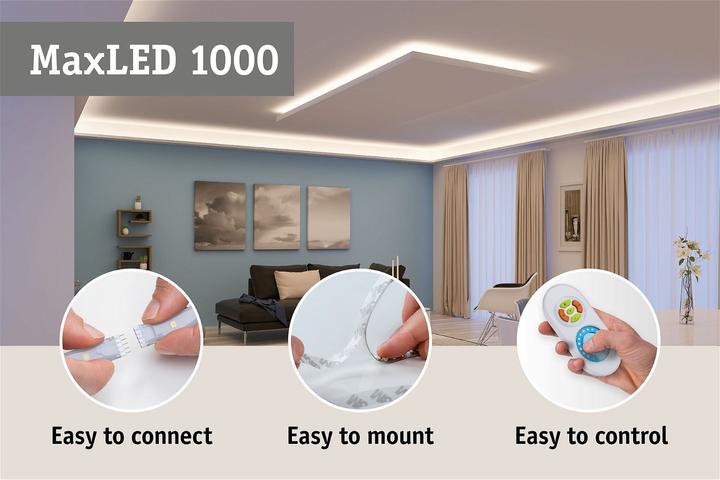 Actual product image Paulmann MaxLED 1000 Stripe (Daylight, 100 cm, Indoor)